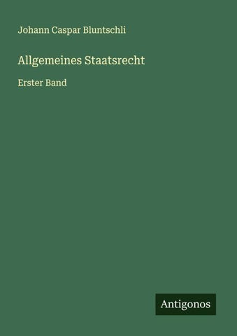 Allgemeines Staatsrecht