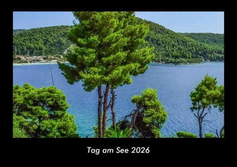 Tag am See 2026 Fotokalender DIN A3