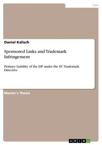 Sponsored Links and Trademark Infringement