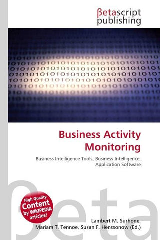 Business Activity Monitoring