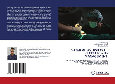 SURGICAL OVERVIEW OF CLEFT LIP & ITS MANAGEMENT