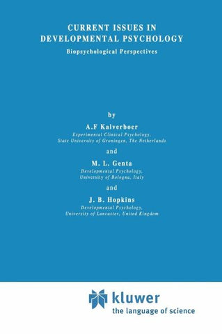 Current Issues in Developmental Psychology