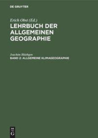 Allgemeine Klimageographie