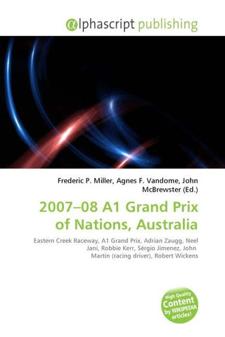 2007-08 A1 Grand Prix of Nations, Australia