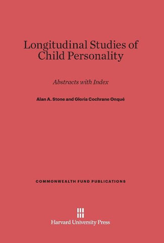 Longitudinal Studies of Child Personality