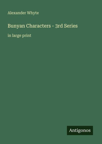 Bunyan Characters - 3rd Series