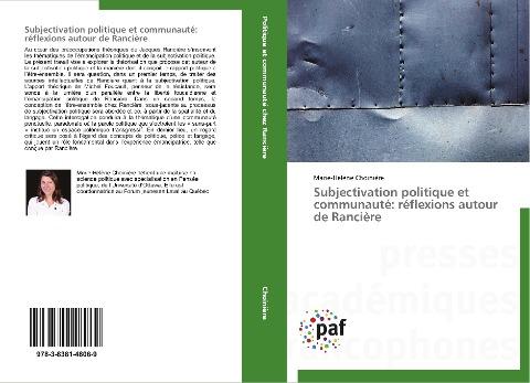 Subjectivation politique et communauté: réflexions autour de Rancière