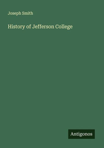 History of Jefferson College
