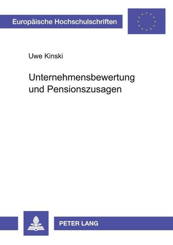Unternehmensbewertung und Pensionszusagen