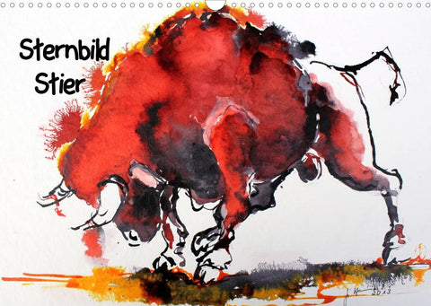 Sternbild Stier (Wandkalender 2022 DIN A3 quer)