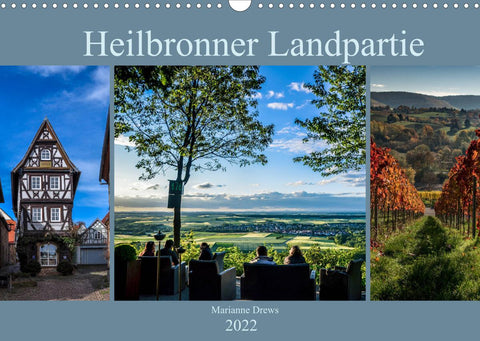 Heilbronner Landpartie (Wandkalender 2022 DIN A3 quer)