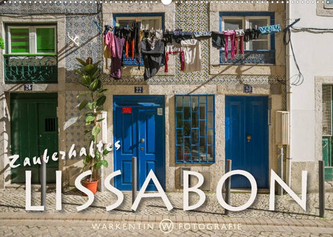 Zauberhaftes Lissabon (Wandkalender 2022 DIN A2 quer)
