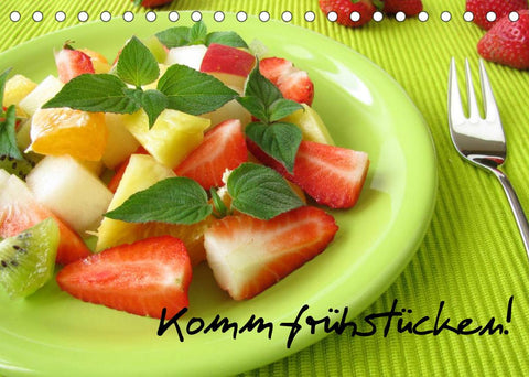 Komm frühstücken! (Tischkalender 2022 DIN A5 quer)