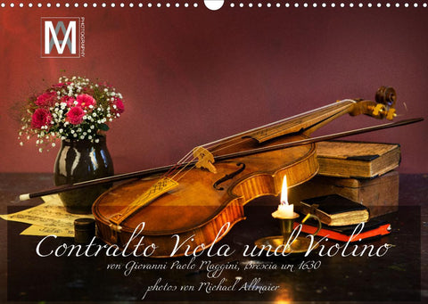 Centralto Viola und Violino (Wandkalender 2022 DIN A3 quer)