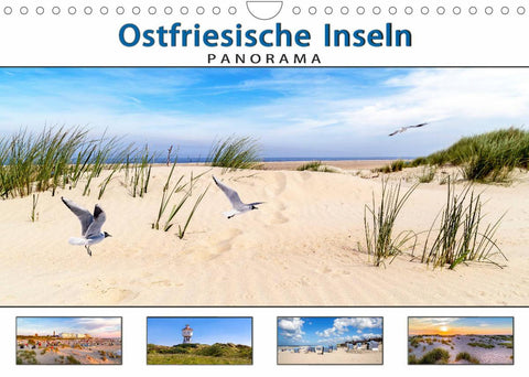 PANORAMA - Ostfriesische Inseln (Wandkalender 2022 DIN A4 quer)