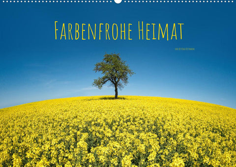 Farbenfrohe Heimat (Wandkalender 2022 DIN A2 quer)