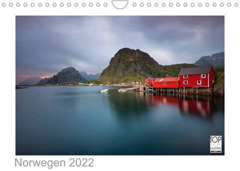 Norwegen 2022 - Land im Norden (Wandkalender 2022 DIN A4 quer)