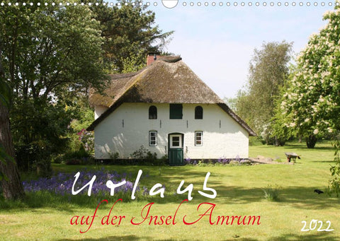 Urlaub auf der Insel Amrum (Wandkalender 2022 DIN A3 quer)