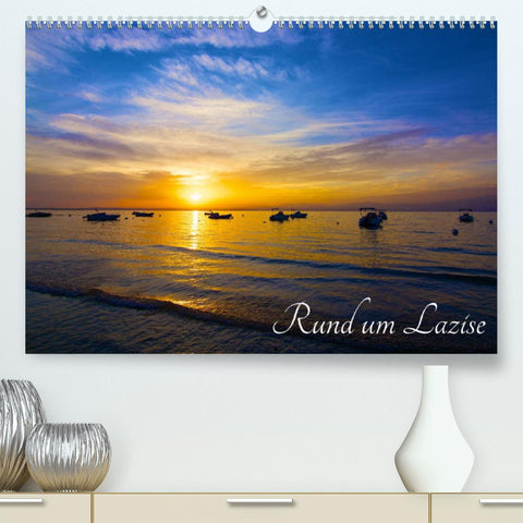 Lazise und Umgebung (Premium, hochwertiger DIN A2 Wandkalender 2022, Kunstdruck in Hochglanz)