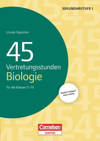 Vertretungsstunden: 45 Vertretungsstunden Biologie