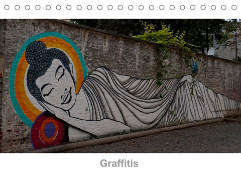Graffitis (Tischkalender 2022 DIN A5 quer)