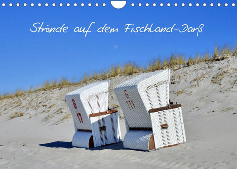 Strände auf dem Fischland-Darß (Wandkalender 2022 DIN A4 quer)