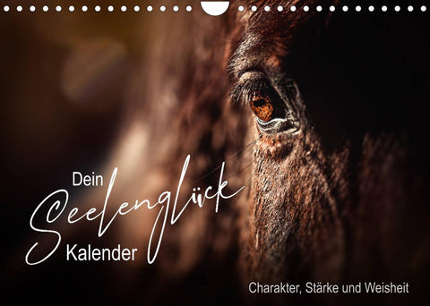 Seelenglück Kalender - Charakter, Stärke, Weisheit (Wandkalender 2022 DIN A4 quer)