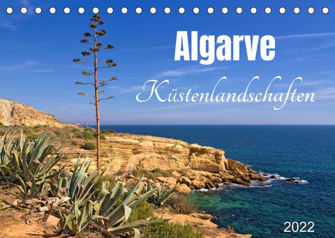 Algarve - Küstenlandschaften (Tischkalender 2022 DIN A5 quer)