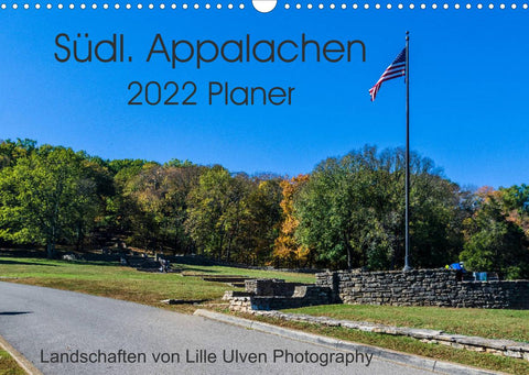 Südl. Appalachen Planer (Wandkalender 2022 DIN A3 quer)