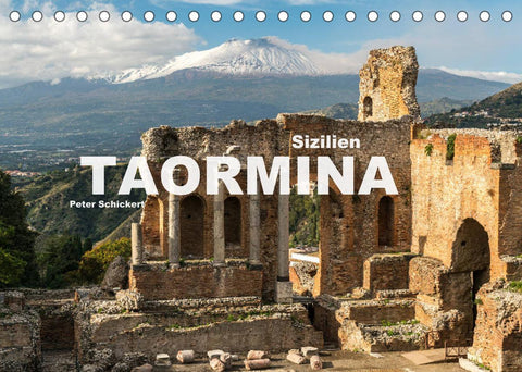 Sizilien - Taormina (Tischkalender 2022 DIN A5 quer)