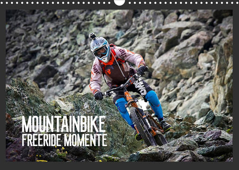 Mountainbike Freeride Momente (Wandkalender 2022 DIN A3 quer)
