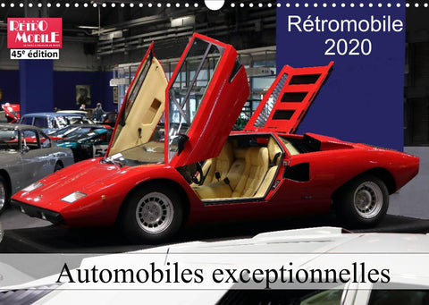 Automobiles exceptionnelles (Calendrier mural 2022 DIN A3 horizontal)