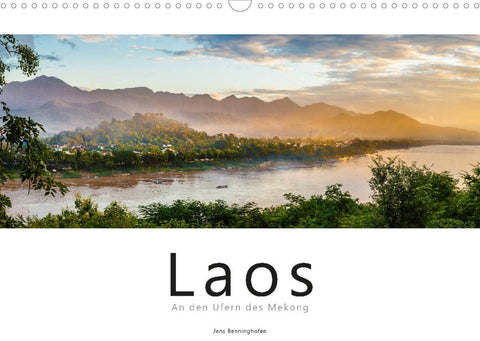 Laos - An den Ufern des Mekong (Wandkalender 2022 DIN A3 quer)