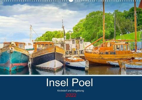 Insel Poel Kirchdorf und Umgebung (Wandkalender 2022 DIN A2 quer)