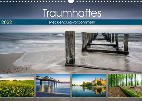 Traumhaftes Mecklenburg-Vorpommern (Wandkalender 2022 DIN A3 quer)