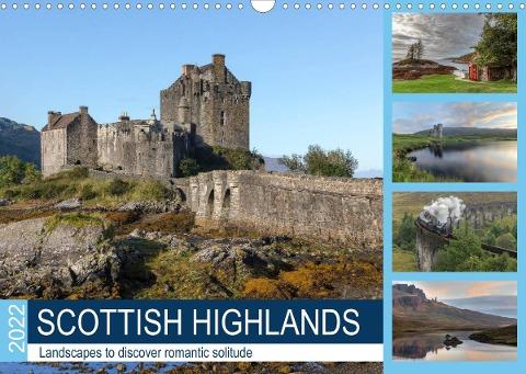 Scottish Highlands (Wall Calendar 2022 DIN A3 Landscape)