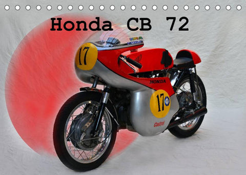 Honda CB 72 (Tischkalender 2022 DIN A5 quer)