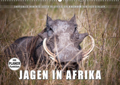 Emotionale Momente: Jagen in Afrika. (Wandkalender 2022 DIN A2 quer)