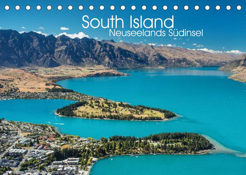 South Island - Neuseelands Südinsel (Tischkalender 2022 DIN A5 quer)