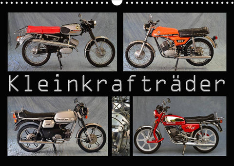 Kleinkrafträder (Wandkalender 2022 DIN A3 quer)