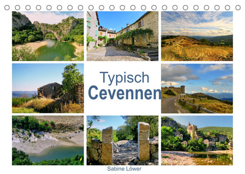 Typisch Cevennen (Tischkalender 2022 DIN A5 quer)