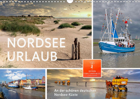 Nordsee-Urlaub (Wandkalender 2022 DIN A3 quer)