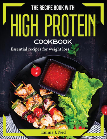 The recipe book with high protein content
