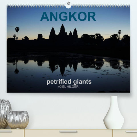 Angkor petrified giants (Premium, hochwertiger DIN A2 Wandkalender 2022, Kunstdruck in Hochglanz)