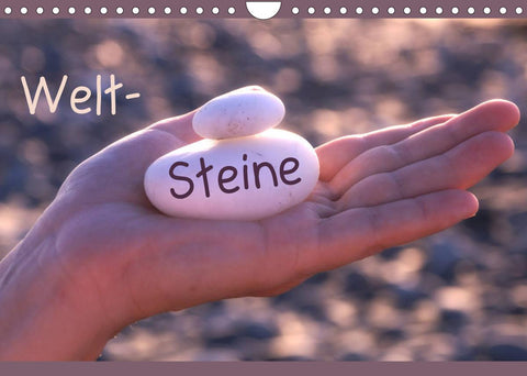 Welt-Steine (Wandkalender 2022 DIN A4 quer)