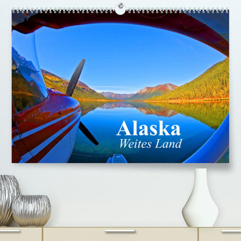 Alaska - Weites Land (Premium, hochwertiger DIN A2 Wandkalender 2022, Kunstdruck in Hochglanz)