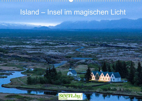 Island – Insel im magischen Licht (Wandkalender 2022 DIN A2 quer)