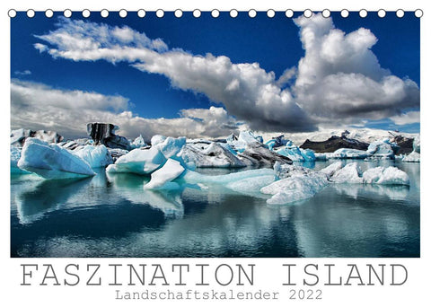 Faszination Island - Landschaftskalender 2022 (Tischkalender 2022 DIN A5 quer)