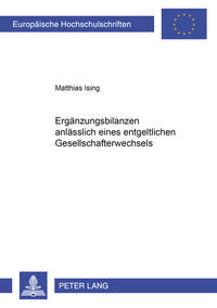 Ergänzungsbilanzen anlässlich eines entgeltlichen Gesellschafterwechsels