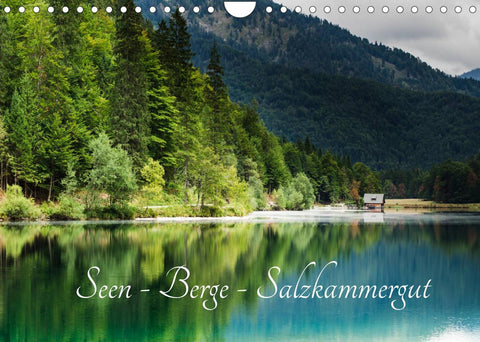 Seen - Berge - Salzkammergut (Wandkalender 2022 DIN A4 quer)